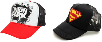 FashMade Printed Sports/Regular Cap Cap(Pack of 2)