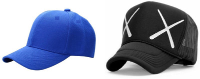 FashMade Printed Sports/Regular Cap Cap(Pack of 2)