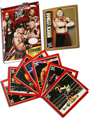 

Topps WWE Icons Sticker Pack(Multicolor)