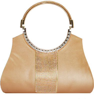 

Bagaholics Casual Gold Clutch