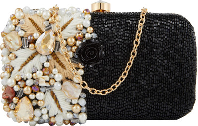 

TARUSA Casual Black Clutch