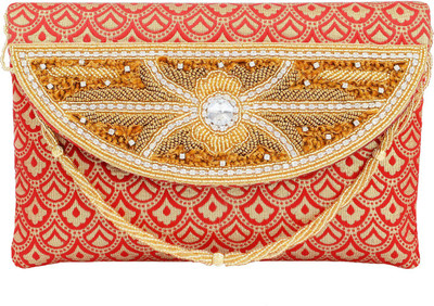 

Bagaholics Party Maroon Clutch