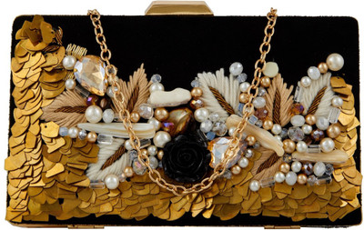 

TARUSA Casual Black Clutch