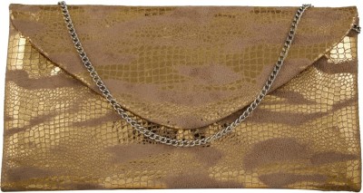 

TARUSA Casual Gold Clutch