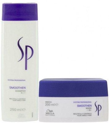 

Wella System Professional Smoothen Shampoo (250ml) + Hair Mask (200ml)(Set of 2)