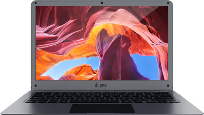 i-Life ZED Series Atom Quad Core – (2 GB/32 GB EMMC Storage/Windows 10 Home) ZED AIR Grin / ZED Air Laptop(14 Inch, Grey, 1.36 kg)