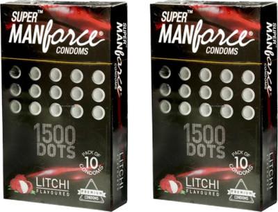 

Manforce Litchi Condom(Set of 2, 20S)