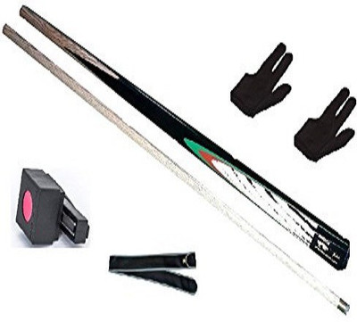 

Laxmi Ganesh Billiard GLOVE BRIDGE BLACK CUE Snooker, Pool, Billiards Cue Stick(Wooden)