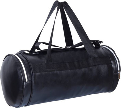 Neulife 25 inch/64 cm Preimum Look Leather Rite Gym Bag(Black)