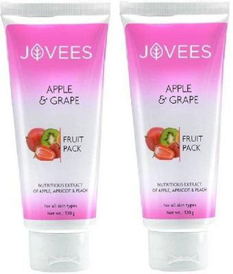

Jovees Jovees Apple & Grape Fruit Pack Pack of 2(240 g)