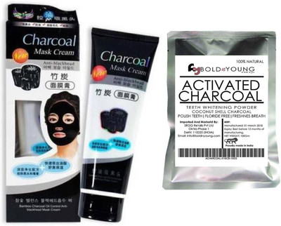 

Boldnyoung Charcoal & activated charcoal(100 g)