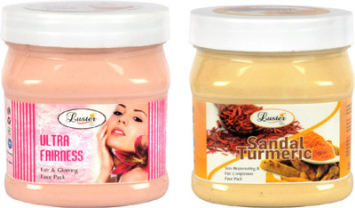 

Luster ULTRA FAIRNESS + SANDAL TURMERIC FAIRNESS FACE PACK(1000 ml)