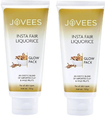 

Jovees Insta Fair Liquorice Glow Pack Pack Of 2(240 g)