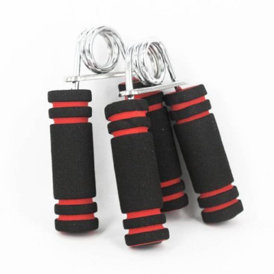 

SERVICES24X7 FOAM Hand Grip/Fitness Grip(Red, Black)