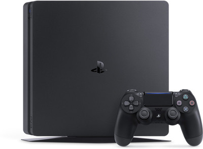 

Sony PlayStation 4 (PS4) Slim 1 TB with Travel Carrybag 1TB GB(Jet Black)