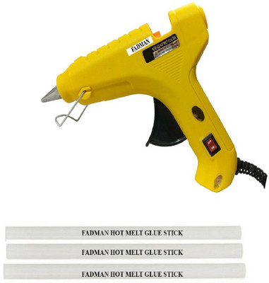 

FADMAN yellow 60 Watt ON OFF Switch Indicator With 3 Sticks Standard Temperature Corded Glue Gun (11 mm) Standard Temperature Corded Glue Gun(11 mm)