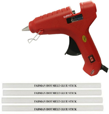 

FADMAN red 60 Watt ON OFF Switch Indicator With 4 Sticks Standard Temperature Corded Glue Gun (11 mm) Standard Temperature Corded Glue Gun(11 mm)