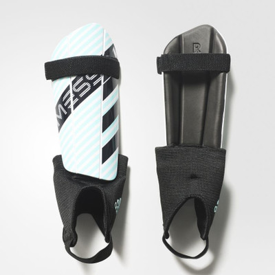 

ADIDAS Messi 10 Youth Football Shin Guard(L, Blue), Energy aqua;white and legend ink