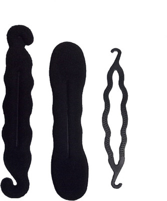 

NERR hair style accessory French Tool, Magic puff, juda maker Hair Accessory Set (Black) Hair Accessory Set(Black)