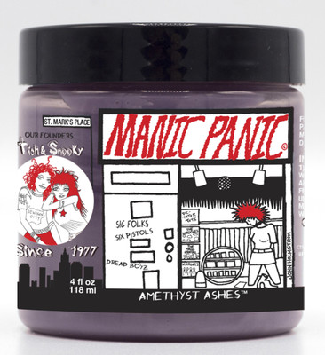 

Manic Panic Semi-Permanent, Amethyst Ashes Hair Color(Amethyst Ashes)