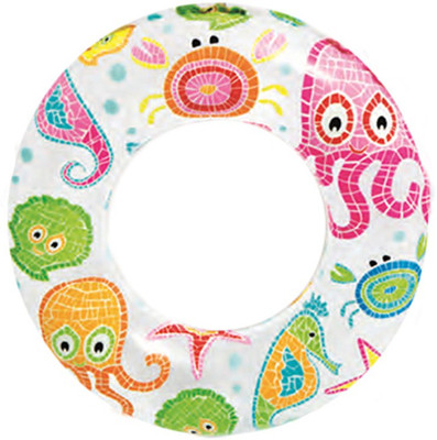 

MEGAEMART OCTOPUS Pool Ring for Kids [small] Inflatable Pool Accessory(Multicolor)