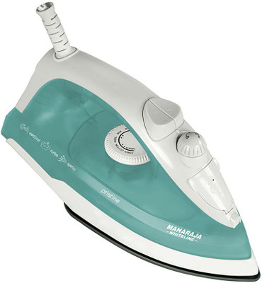 Maharaja Whiteline Pristine Steam Iron(Green) available at flipkart for Rs.1079