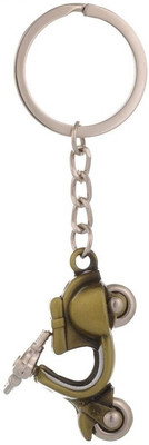 

Universal Metal Tiny Scooter Keychain - Golden Key Chain