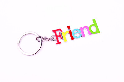 

DhanSai Expressions Friend Metal Keychain Key Chain