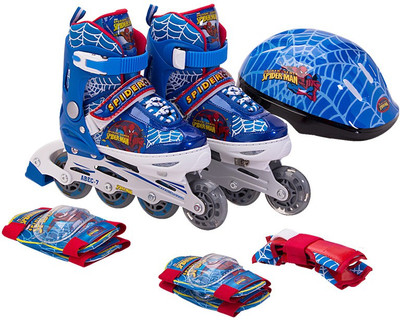 

Marvel Spider Man Inline Skate Combo Set (Blue)DCY21189-S Skating Kit