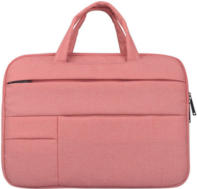 

Red Hot 15.6 inch Laptop Messenger Bag(Pink)