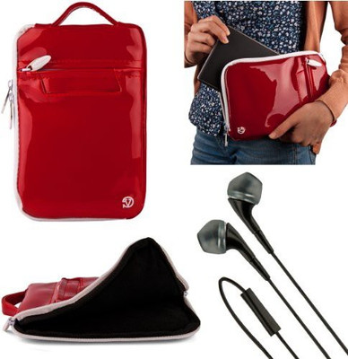 

Vangoddy 8 inch Sleeve/Slip Case(Red)