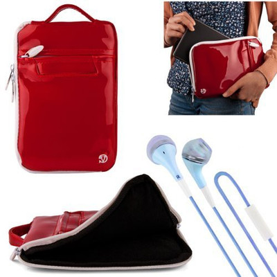 

Vangoddy 8 inch Sleeve/Slip Case(Red)