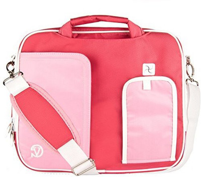 

Vangoddy 11 inch Laptop Messenger Bag(Pink)