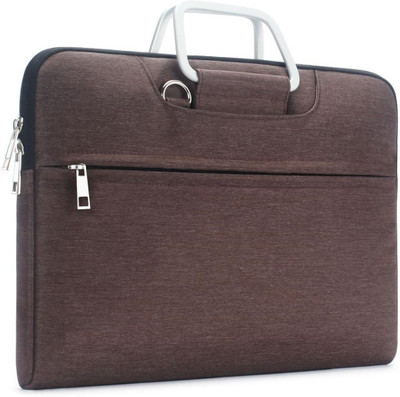 

Red Hot 15.6 inch Laptop Messenger Bag(Brown)
