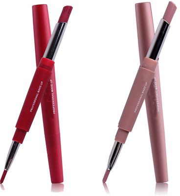

Perky Sack 2in1 Lipstick + Lip Liner(Rubby Lush, Spanish Pink)