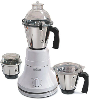 

Unichef Galaxy 750 W Mixer Grinder(White, 3 Jars)