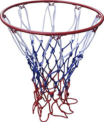

Ahaan Sports Tricolor Basketball net, Sports basketball net for practice (Without Ring) (Code: SI-502) Basketball Net(Multicolor)