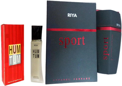 

Riya SPORT PERFUME 100 ML +HUM TUM PERFUME 30 ML Eau de Parfum - 30 ml(For Men & Women)