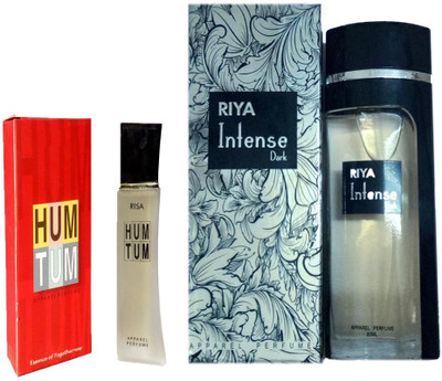 

Riya INTENSE DARK PERFUME 80 ML +HUM TUM PERFUME 30 ML Eau de Parfum - 30 ml(For Men & Women)