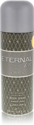 

eternal love Grey Eau de Parfum BodySpray Eau de Parfum - 200 ml(For Men)