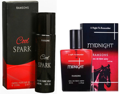 

RAMSONS COOL SPARK PERFUME 100 ML+MIDNIGHT PERFUME 40 ML Eau de Parfum - 100 ml(For Men & Women)