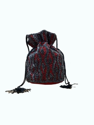 

HimalayaHandicraft Potli Bag Potli(Red)