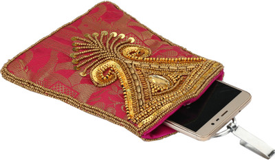 

HimalayaHandicraft Mobile Cover Mobile Pouch(Red)
