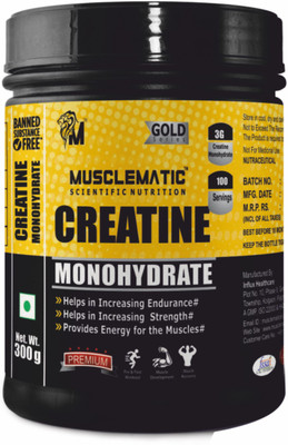 

Musclematic Monohydrate Creatine(300 g, Unflavored)