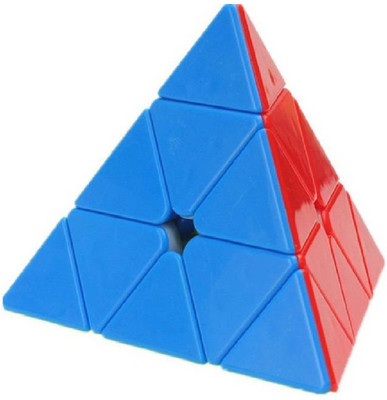 

M-Alive Pyraminx Stickerless Speed Cube Triangle Cube Puzzle Toy(1 Pieces)