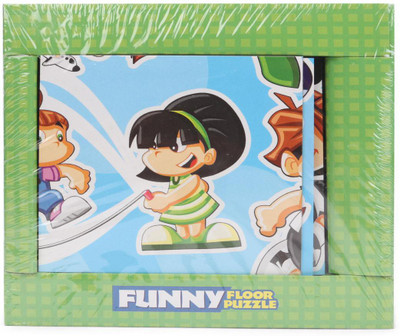 

Ratnas jumbo floor puzzle funny for kids(9 Pieces)