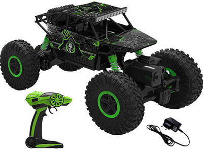

Bonkerz Chargeable Rock Crawler 1:16 Scale 4WD 2.4 Ghz 4x4 Rally Racing Remote Control Car For Kids(Multicolor)