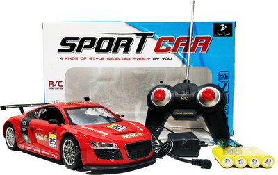 

Jack Royal Sports Car - 1:18 Remote Control Racing Sports Car (Audi-Red)(Red)