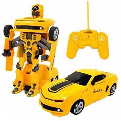 

Be you own label Bumblebee One Key Transformation remote car for kids(Multicolor)