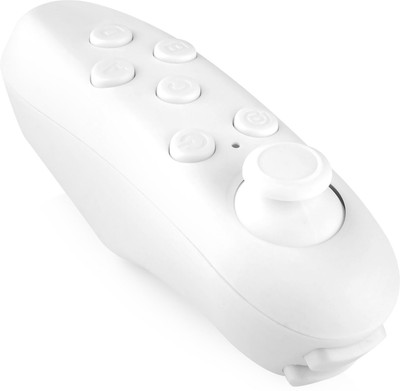 

Padraig VR REMOTE VR Wireless Bluetooth remote controller, For Selfie, watching or playing Video, playing Music, as a wireless Mouse, playing Game and VR. Suitable with IOS, Android, Smartphones, Tablets, PC-White Remote Controller(White)